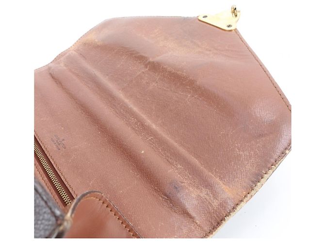 Borsa in pelle Monceau M51185 Monogramma Louis Vuitton Marrone - vista 8