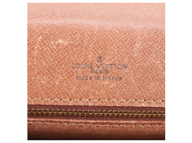 Borsa in pelle Monceau M51185 Monogramma Louis Vuitton Marrone - vista 9