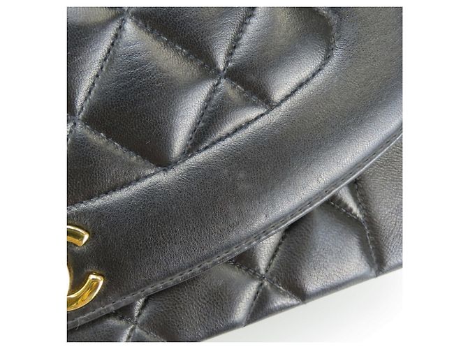 Borsa a Spalla Chanel Diana Nero - vista 12