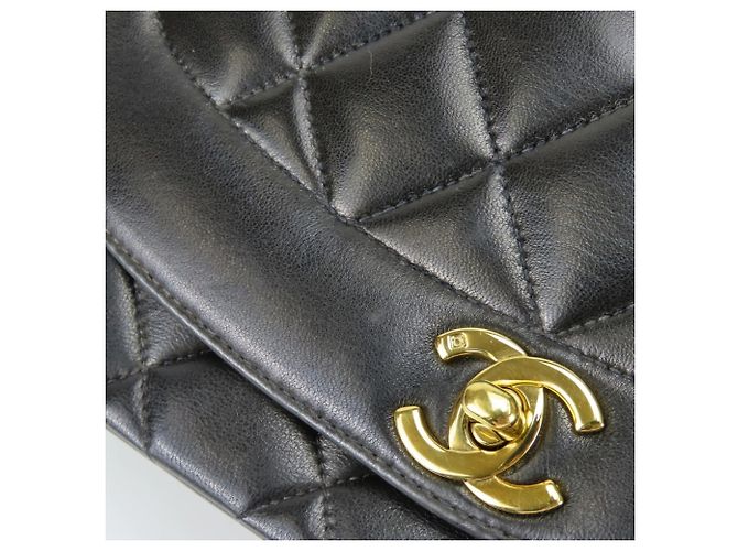 Borsa a Spalla Chanel Diana Nero - vista 13