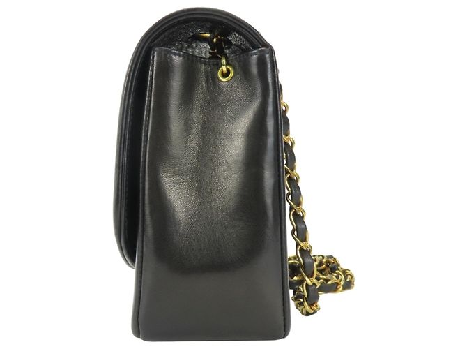 Borsa a Spalla Chanel Diana Nero - vista 4