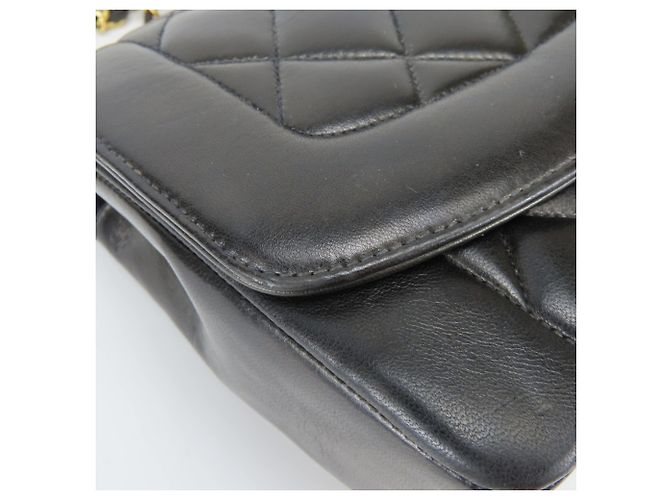 Borsa a Spalla Chanel Diana Nero - vista 7