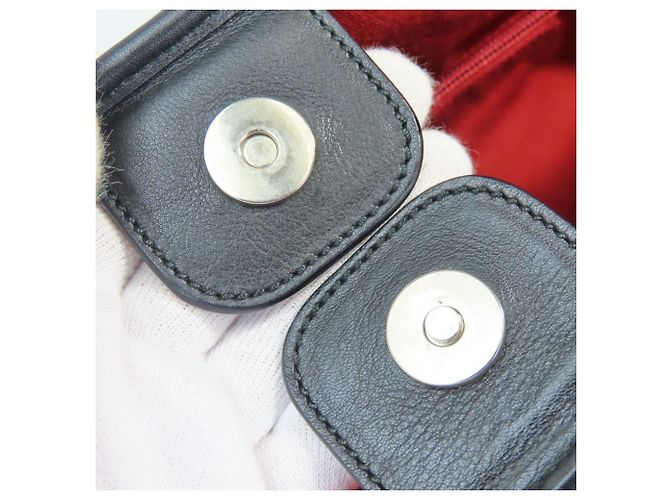 Borsa Tote Gancini di Salvatore Ferragamo Nero - vista 13