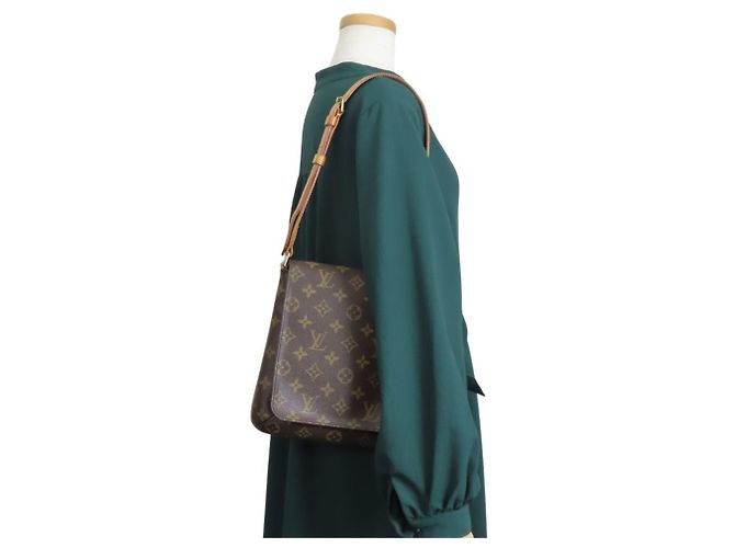 Borsa a Spalla Musette Salsa Monogramma Louis Vuitton Marrone - vista 22