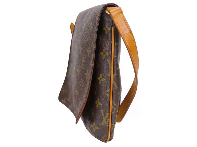 Borsa a Spalla Musette Salsa Monogramma Louis Vuitton Marrone - vista 3