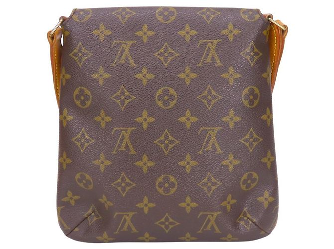 Borsa a Spalla Musette Salsa Monogramma Louis Vuitton Marrone - vista 4