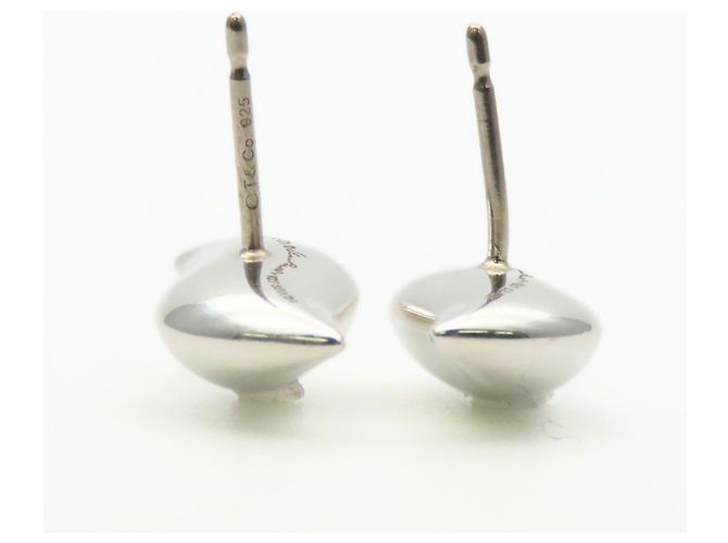 Tiffany & Co. Silver 925 Stud Earrings Silvery - view 6