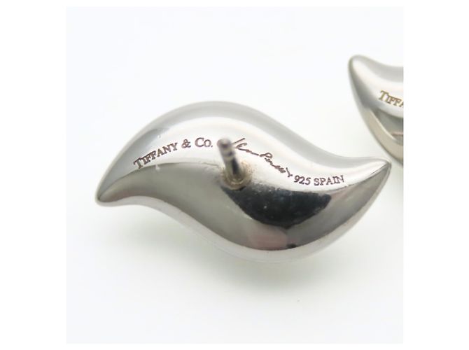 Tiffany & Co. Silver 925 Stud Earrings Silvery - view 8