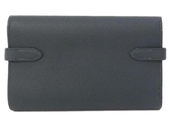 Cartera Medium Kelly Depriant de Hermès Verde - vista 2