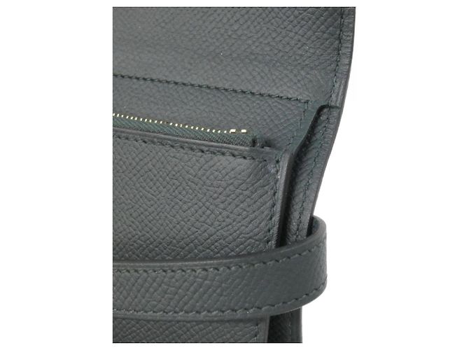 Cartera Medium Kelly Depriant de Hermès Verde - vista 5