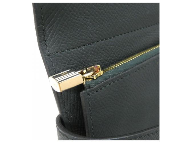 Cartera Medium Kelly Depriant de Hermès Verde - vista 6