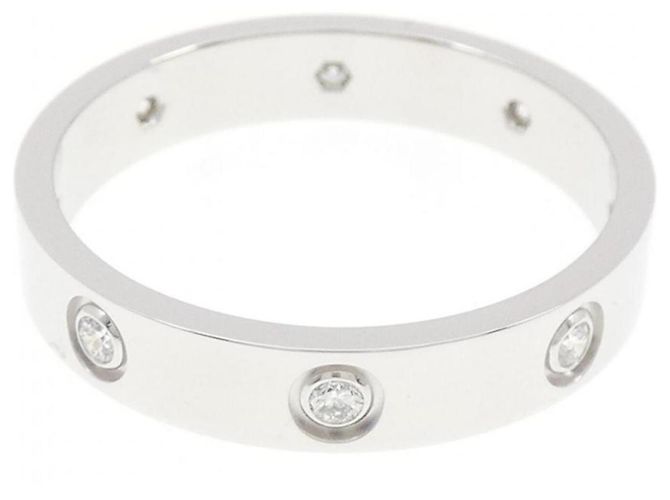 Anillo Mini Love con Diamantes Completos Cartier - vista 2
