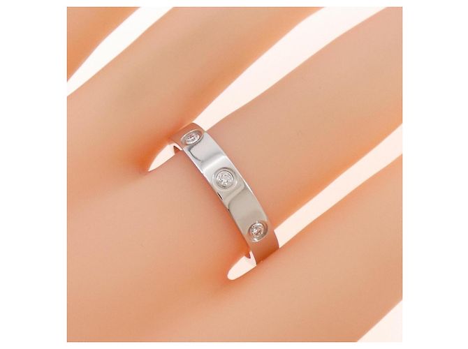 Anillo Mini Love con Diamantes Completos Cartier - vista 4
