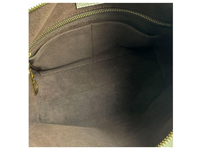 Borsa a Spalla Monogram Empreinte Louis Vuitton Beige Crudo - vista 5