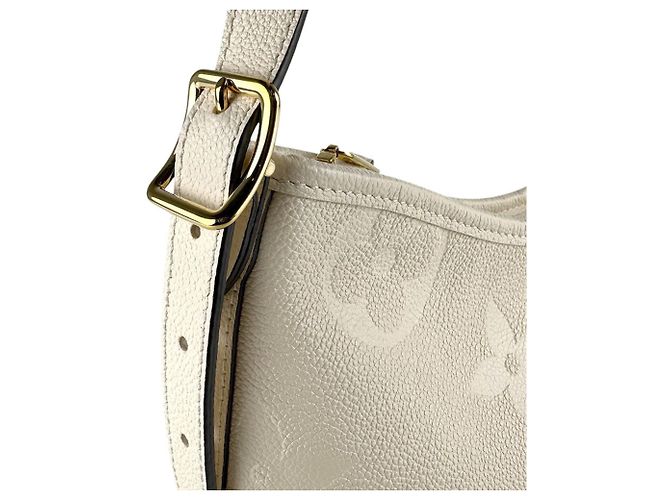 Borsa a Spalla Monogram Empreinte Louis Vuitton Beige Crudo - vista 6