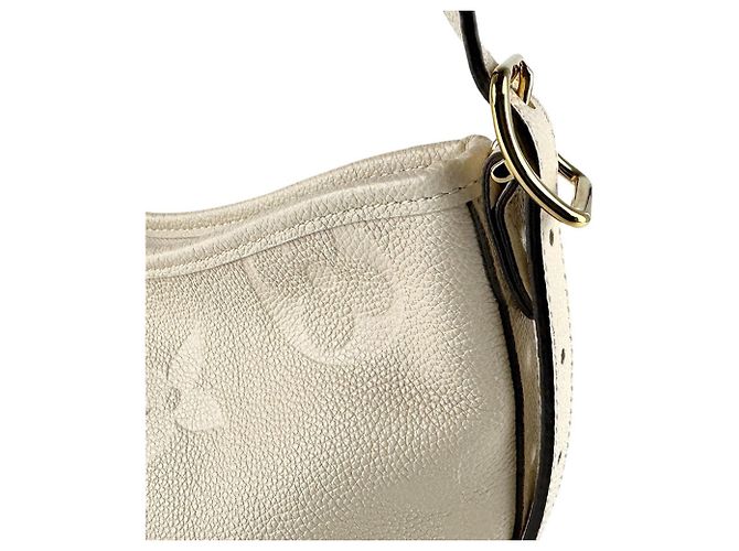 Borsa a Spalla Monogram Empreinte Louis Vuitton Beige Crudo - vista 7