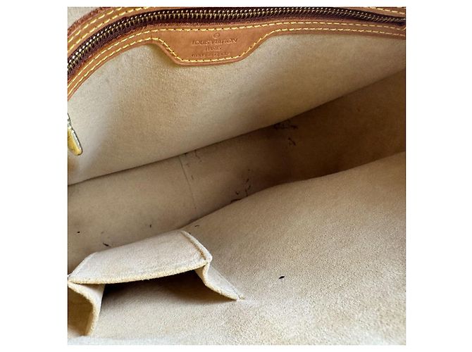 Borsa a Spalla Louis Vuitton Monogram Looping GM Marrone Monogramma - vista 5