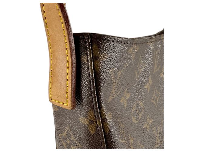 Borsa a Spalla Louis Vuitton Monogram Looping GM Marrone Monogramma - vista 6