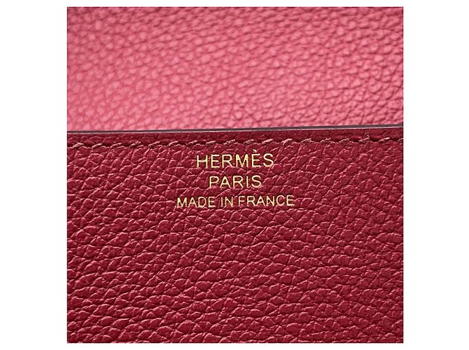 Monedero Roulis de Hermès en Rouge H Roja - vista 11