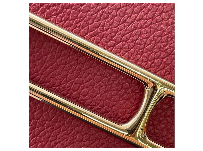 Monedero Roulis de Hermès en Rouge H Roja - vista 9