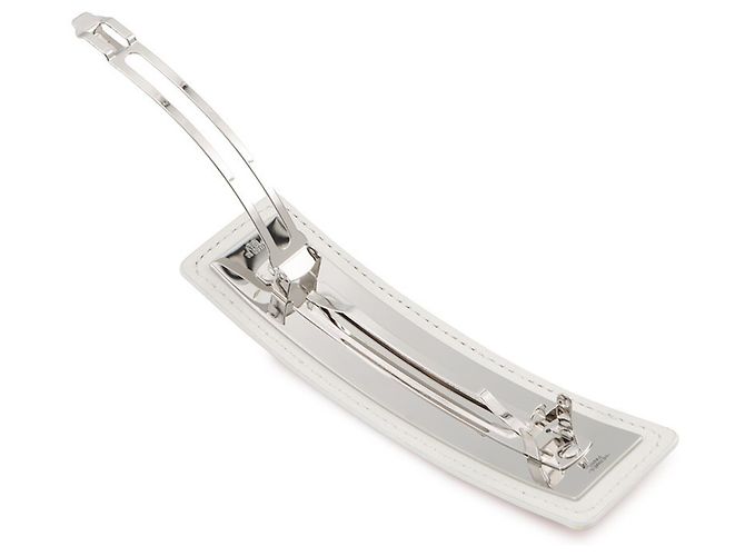 Fermaglio per capelli Magil GM di Hermès Bianco Rosso - vista 4