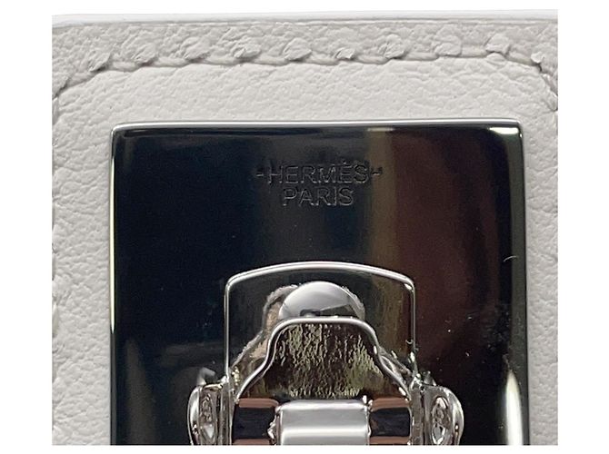 Fermaglio per capelli Magil GM di Hermès Bianco Rosso - vista 7