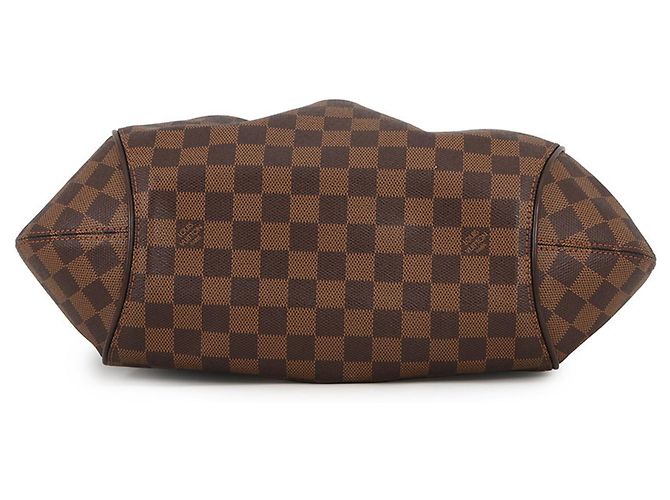 Borsa a Spalla Sistina MM Damier Ebene di Louis Vuitton Marrone - vista 3