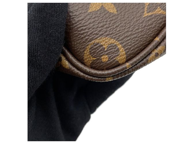 Louis Vuitton Monogram Multi Pochette Accessoires Braun Pink - Ansicht 11