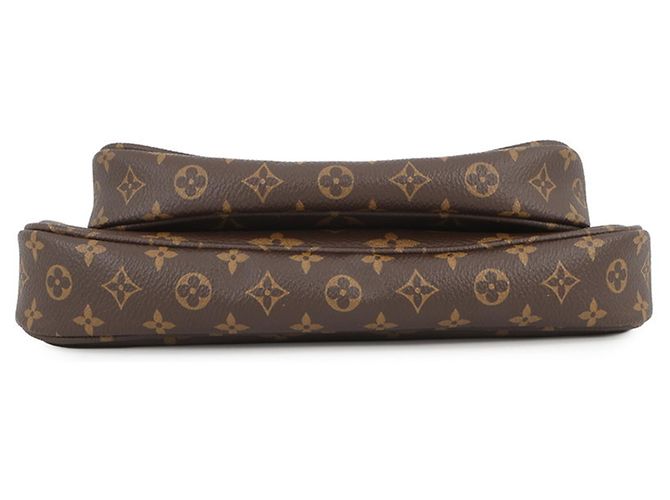 Louis Vuitton Monogram Multi Pochette Accessoires Braun Pink - Ansicht 3