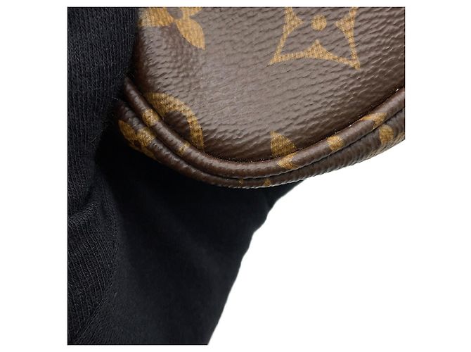 Louis Vuitton Monogram Multi Pochette Accessoires Braun Pink - Ansicht 7