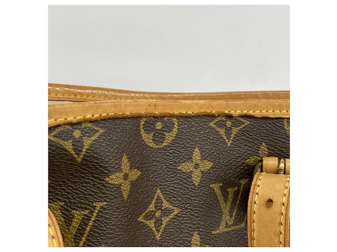 Louis Vuitton Monogram Bucket GM Tote Bag Braun - Ansicht 7