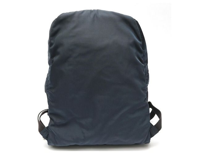 Zaino Explorer Balenciaga in blu navy - vista 3