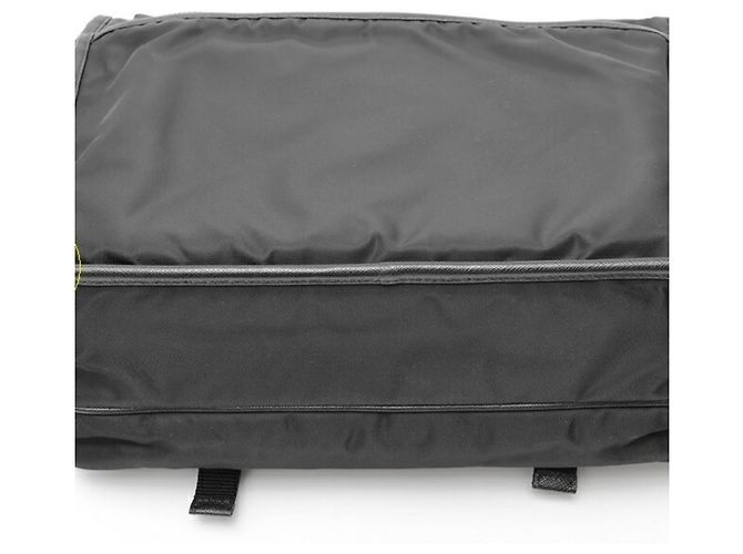 Borsa a Spalla in Nylon e Pelle Saffiano Prada Nero - vista 5