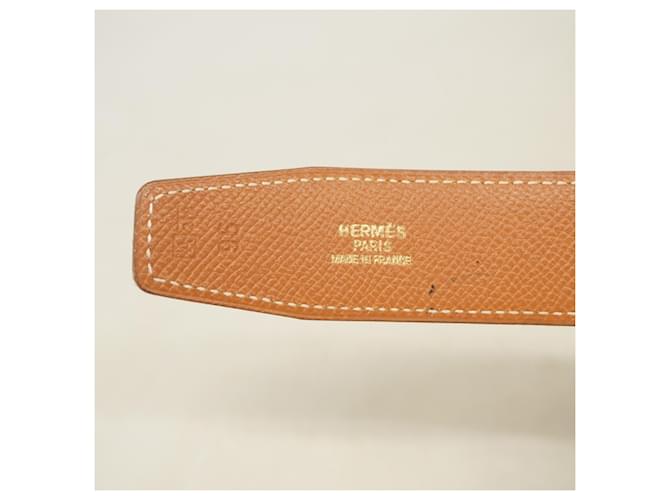 Cinturón Constance Hermès Negro Dorado - vista 2