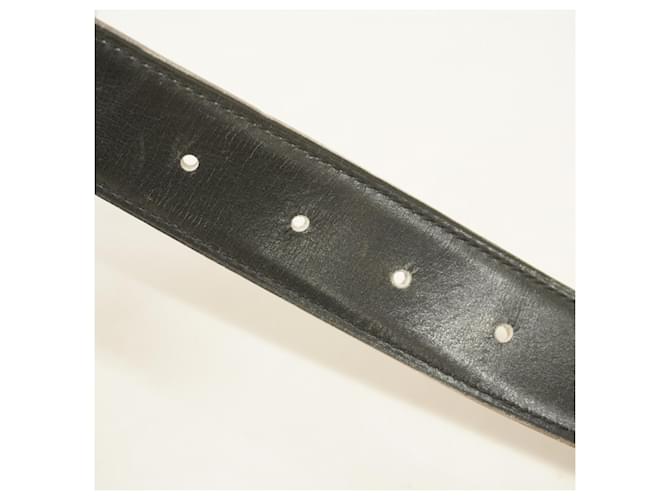 Cinturón Constance Hermès Negro Dorado - vista 6