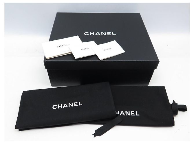 NUOVE SANDALI CHANEL G39654 38.5 IN SATIN LOGO CC STRASS Grigio - vista 12