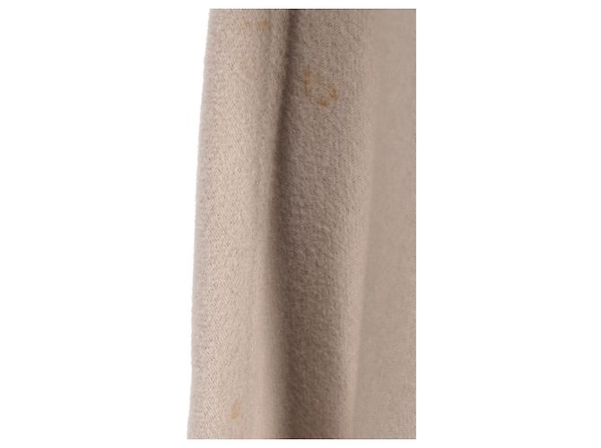 Abrigo S Max Mara en lana virgen beige - vista 8