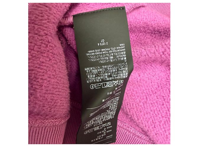 Tom Ford Raglan-Ärmel Sweatshirt aus violettem Baumwollstoff Lila - Ansicht 10