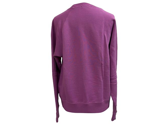 Tom Ford Raglan-Ärmel Sweatshirt aus violettem Baumwollstoff Lila - Ansicht 3