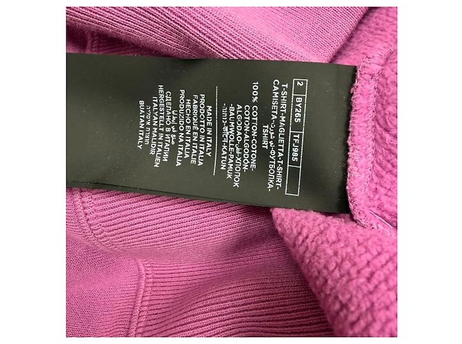 Tom Ford Raglan-Ärmel Sweatshirt aus violettem Baumwollstoff Lila - Ansicht 7