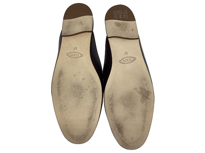 Mule Double T in pelle marrone di Tod's - Ansicht 11