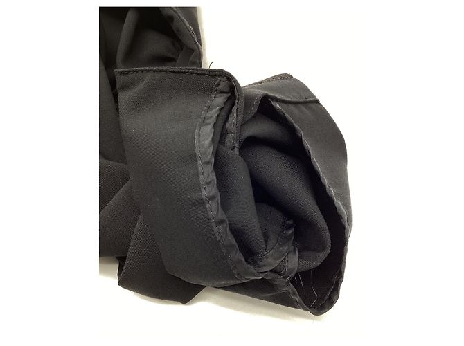 Timeless Blusa Botonada Chanel en Seda Negra Negro - vista 7