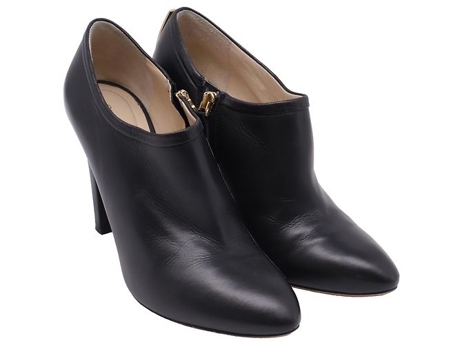 Stivaletti con dettaglio Chloé in pelle nera Nero - vista 3