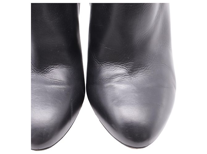 Stivaletti con dettaglio Chloé in pelle nera Nero - vista 7