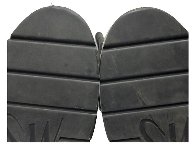 Bottes au-dessus du genou Lowland de Stuart Weitzman en cuir noir - vue 7