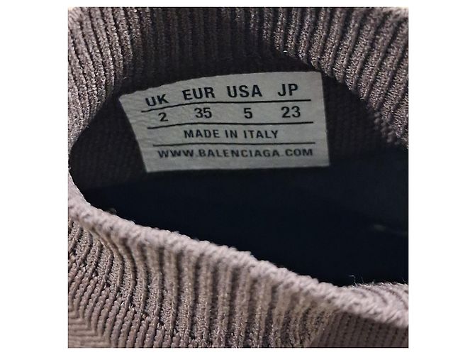 Balenciaga Speed 2.0 Sneakers aus braunem Polyester - Ansicht 10