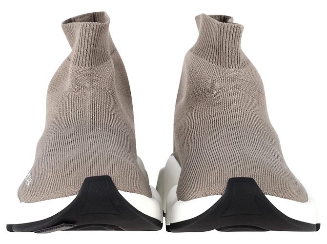 Baskets Balenciaga Speed 2.0 en polyester gris - vue 3
