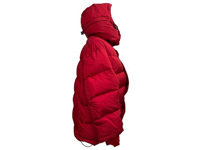 Abrigo Puffer Balenciaga en Poliéster Rojo Roja - vista 2