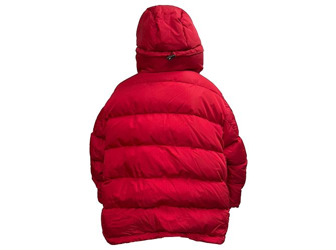Abrigo Puffer Balenciaga en Poliéster Rojo Roja - vista 3