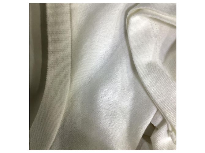 Off White Camiseta de algodón blanco con estampado de logo Off-White 2013 Crudo - vista 5